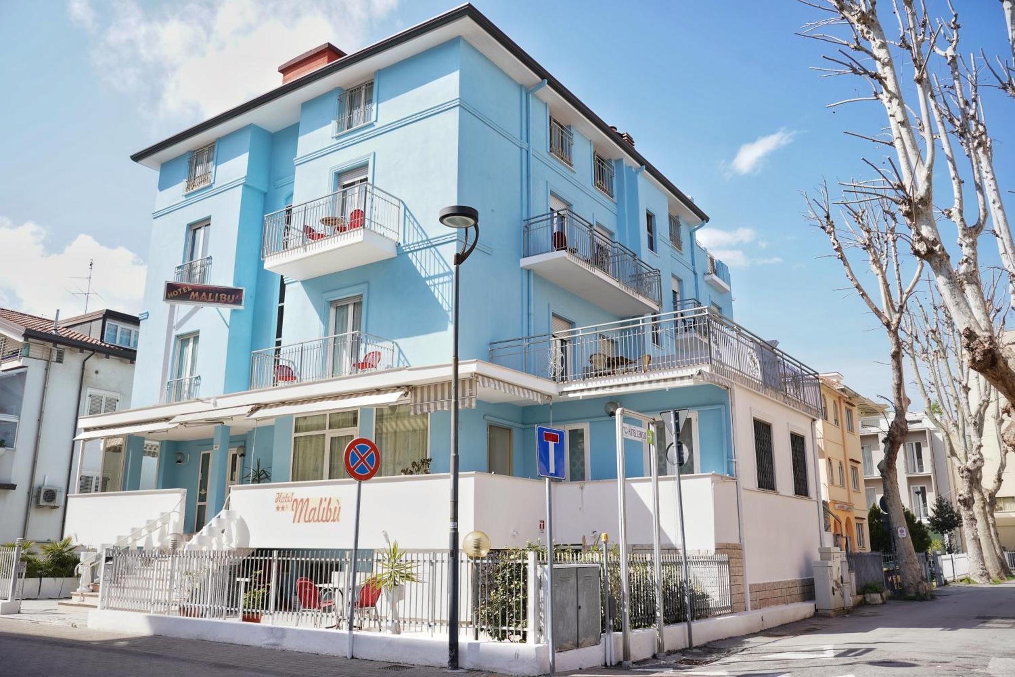 Hotel Malibu Mare Rimini Dış mekan fotoğraf