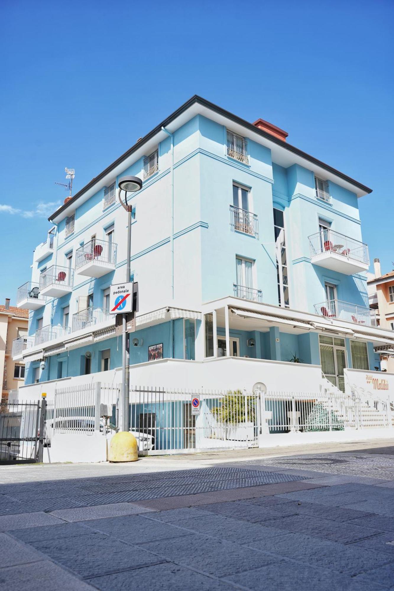 Hotel Malibu Mare Rimini Dış mekan fotoğraf