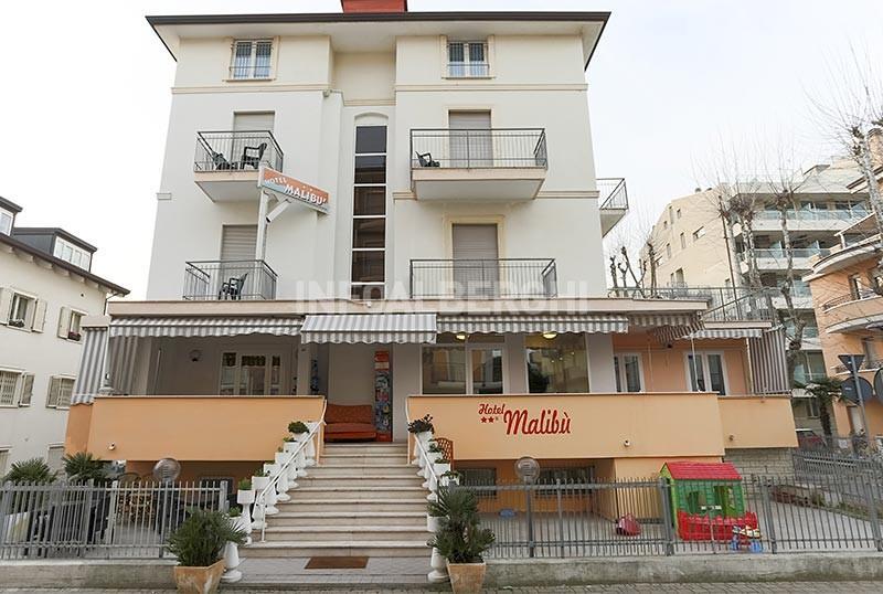 Hotel Malibu Mare Rimini Dış mekan fotoğraf
